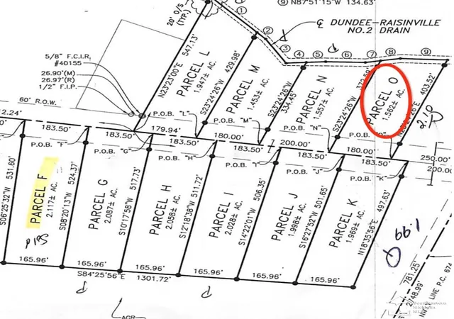 Photo 2 of Land for sale at 10960 S Custer (lot O) Rd, Monroe, MI 48161 | MLS# 50167306 | Listing updated on 2025-07-30
