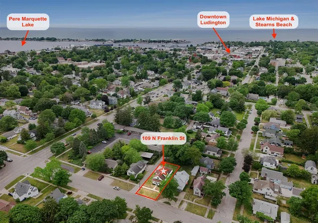 Homes for sale in Ludington, MI | 109 N Franklin St, Ludington, MI 49431 | MLS# 70539776
