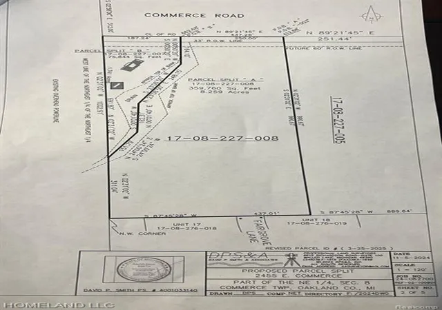 Homes for sale in Commerce Twp, MI | 0 Commerce Road, Commerce Twp, MI 48382 | MLS# 60379740