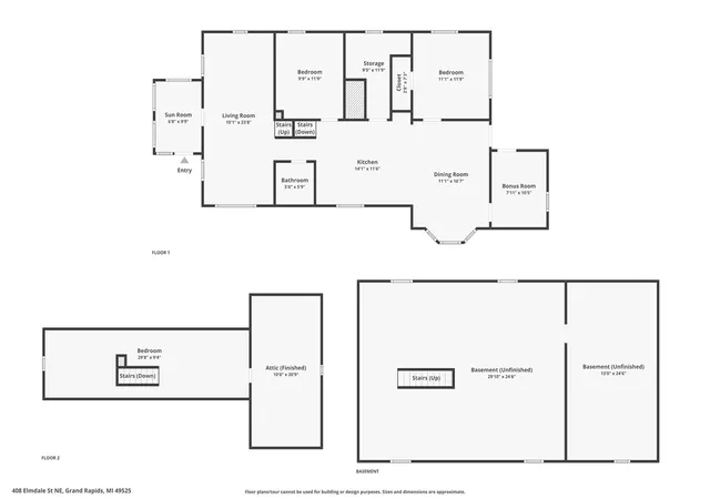 Homes for sale in Grand Rapids, MI | 408 Elmdale St, Grand Rapids, MI 49525 | MLS# 70531861