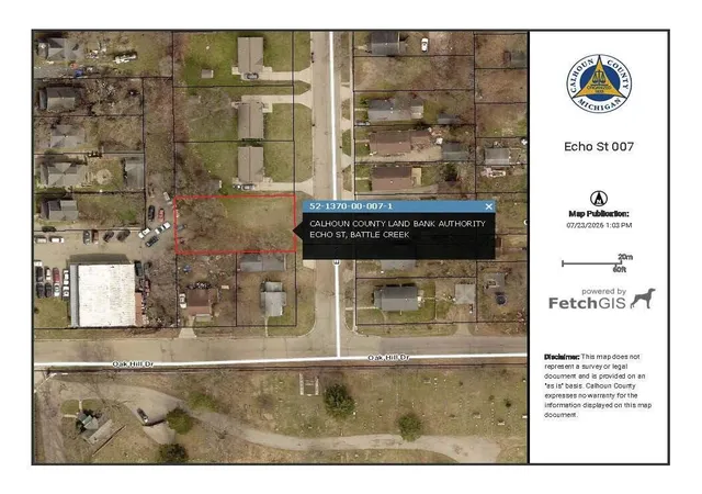 1st image of V/l Echo St, Battle Creek, MI 49014 | MLS# 70553777