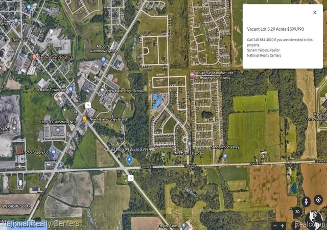 Photo 3 of Land for sale at 000 New Hvn, New Haven, MI 48048 | MLS# 60368578 | Listing updated on 2026-08-05