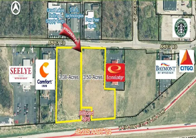 Photo 1 of Land for sale at 0 Ampey Rd, Paw Paw, MI 49079 | MLS# 70503701 | Listing updated on 2026-10-29