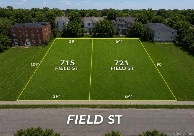 1st image of 721 Field St, Detroit, MI 48214 | MLS# 60989938