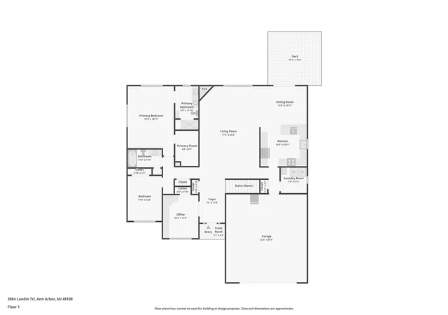 44th image of 3884 Landin Trl, Ann Arbor, MI 48108 | MLS# 70554056