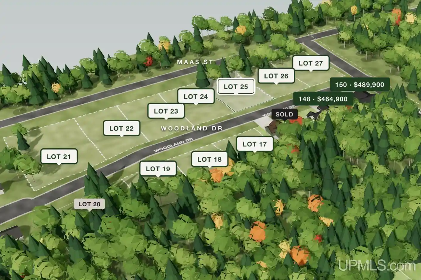 Land for sale at 149 Woodland Dr, Negaunee, MI 49866 | MLS# 50225062