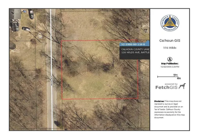 Photo 1 of Land for sale at 116 Wilds St, Battle Creek, MI 49037 | MLS# 70508098 | Listing updated on 2026-08-11