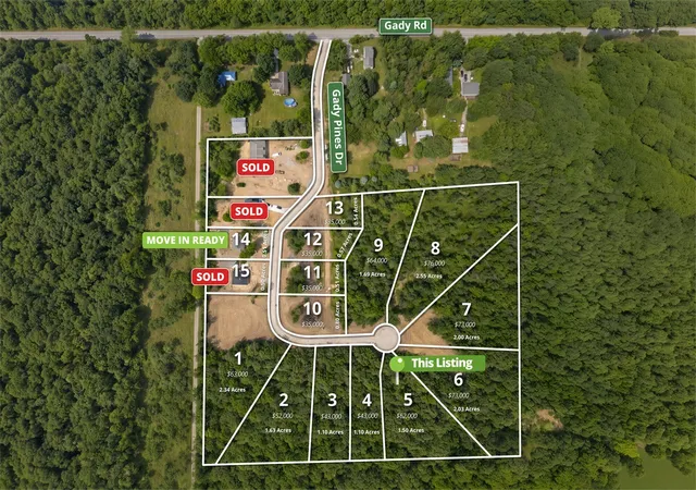 Photo 2 of Land for sale at 5 Gady Pines Dr, Adrian, MI 49221 | MLS# 70552723 | Listing updated on 2026-08-16
