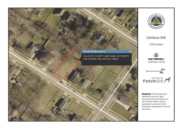 Photo 1 of Land for sale at 158 Graves Ave, Battle Creek, MI 49037 | MLS# 70508086 | Listing updated on 2026-08-05