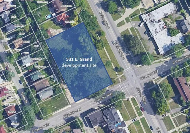 Photo 1 of Land for sale at 531 E Grand Blvd, Detroit, MI 48207 | MLS# 60177964 | Listing updated on 2025-12-17