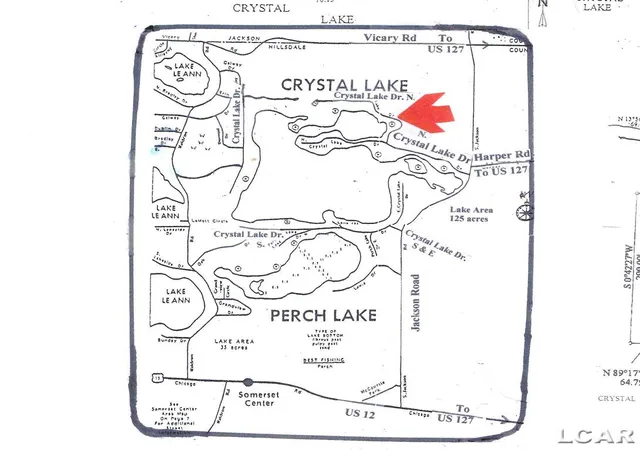 Photo 3 of Sale Pending at 12435 N Crystal Lake Dr, Cement City, MI 49233 | MLS# 31262034 | Listing updated on 2016-06-11