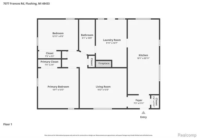 Homes for sale in Flushing, MI | 7077 Frances Rd, Flushing, MI 48433 | MLS# 61004425