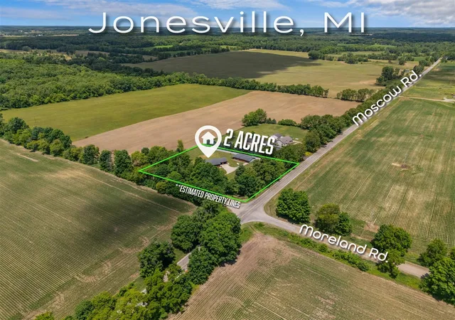 Homes for sale in Jonesville, MI | 7470 Moreland Rd, Jonesville, MI 49250 | MLS# 70539326
