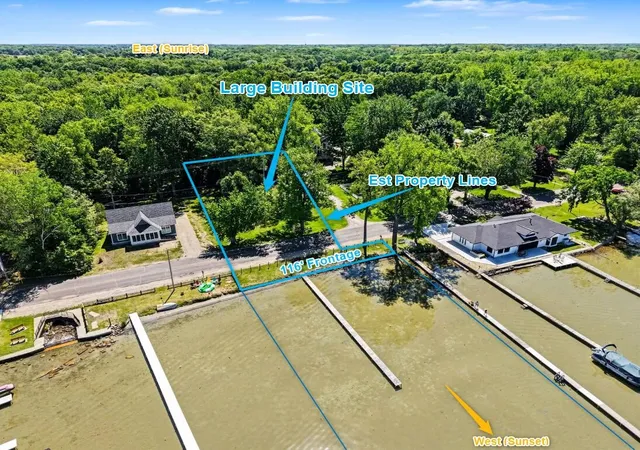 1st image of 0 Ocean Beach Rd, Clarklake, MI 49234 | MLS# 70518605