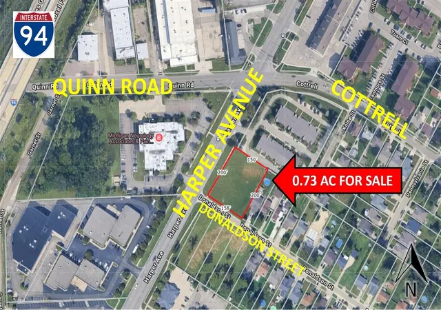 Photo 3 of Land for sale at Harper Ave, Clinton Township, MI 48036 | MLS# 70507140 | Listing updated on 2026-01-02
