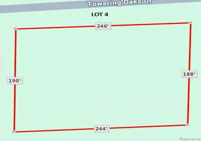 5th image of Lot 4 Towering Oaks Dr, Port Austin, MI 48467 | MLS# 61000833