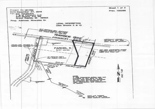 Photo 1 of Land for sale at Lot E B Riverside Dr, Lowell, MI 49331 | MLS# 70548692 | Listing updated on 2026-07-29