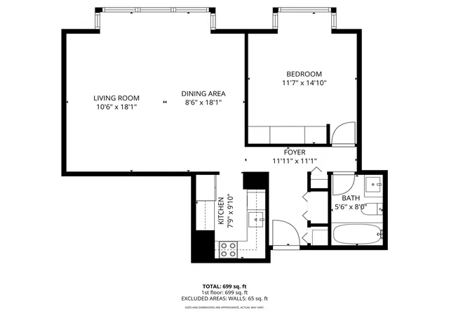 Homes for sale in Detroit, MI | 1300 E Lafayette St #209, Detroit, MI 48207 | MLS# 70510128