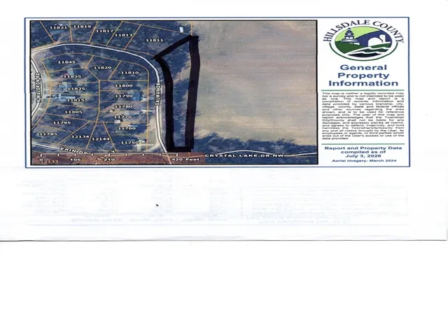 Land for sale at Galway Dr, Jerome, MI 49249 | MLS# 70548978