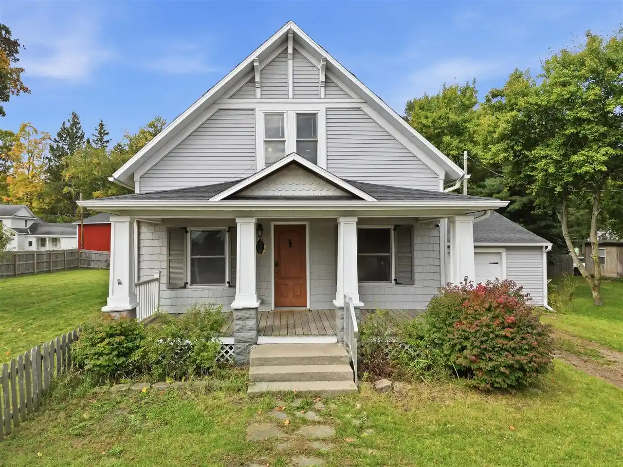 Single family home for sale at 117 Cass St, Howard City, MI 49329 | MLS# 70566107