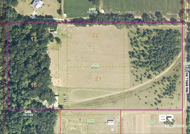Photo 1 of Land for sale at 21379 Ima Brill Loop, Robertsdale, AL 36567 | MLS# 400190 | Listing updated on 2026-09-14