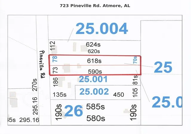 37th image of 723 Pineville Rd, Atmore, AL 36502 | MLS# 399017