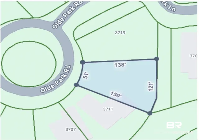 Photo 3 of Land for sale at 0 Olde Park Rd, Gulf Shores, AL 36542 | MLS# 397318 | Listing updated on 2026-10-01