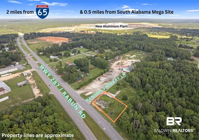Photo 1 of Land for sale at 48980 Rabun Rd, Bay Minette, AL 36507 | MLS# 374330 | Listing updated on 2026-08-02