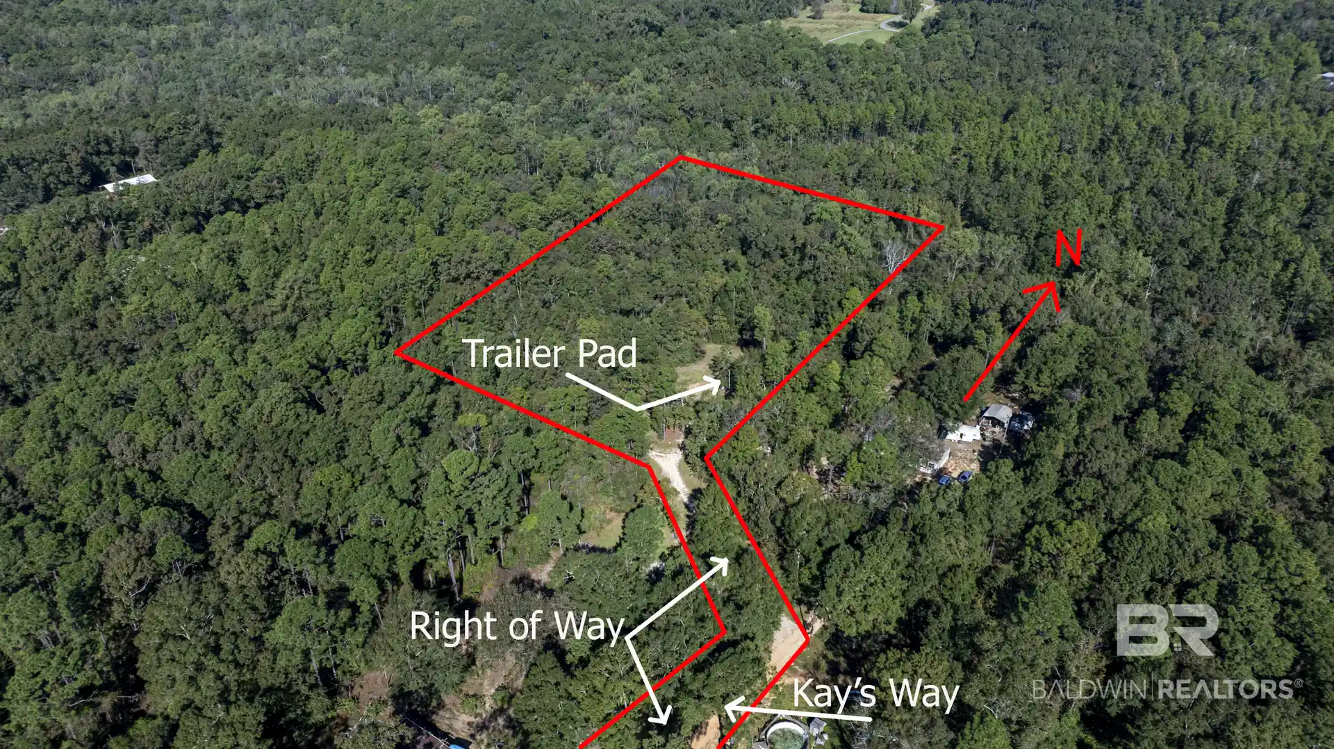 Photo 1 of Land for sale at 41700 Kay's Way, Bay Minette, AL 36507 | MLS# 412412 | Listing updated on 2026-10-22