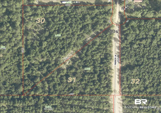 Photo 4 of Land for sale at 0 Parker Ln, Robertsdale, AL 36567 | MLS# 407196 | Listing updated on 2026-09-29