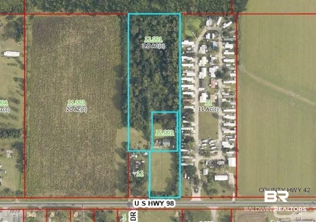 Photo 1 of Land for sale at 0 Us Hwy 98, Elberta, AL 36530 | MLS# 392014 | Listing updated on 2026-09-29