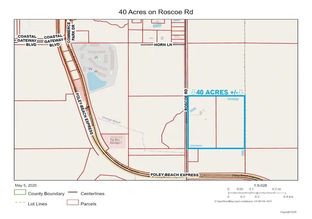 Photo 2 of Land for sale at 6684 Roscoe Rd, Gulf Shores, AL 36542 | MLS# 398862 | Listing updated on 2026-08-02