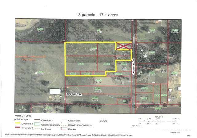 Photo 3 of Land for sale at 14185 County Rd 13, Fairhope, AL 36532 | MLS# 394402 | Listing updated on 2026-10-17