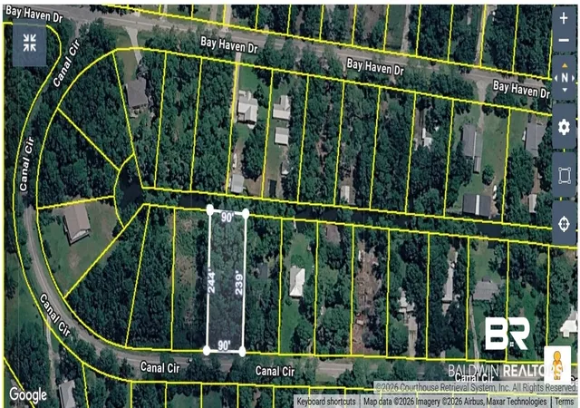 Photo 1 of Land for sale at 0 Canal Cir, Fairhope, AL 36532 | MLS# 399161 | Listing updated on 2026-07-28