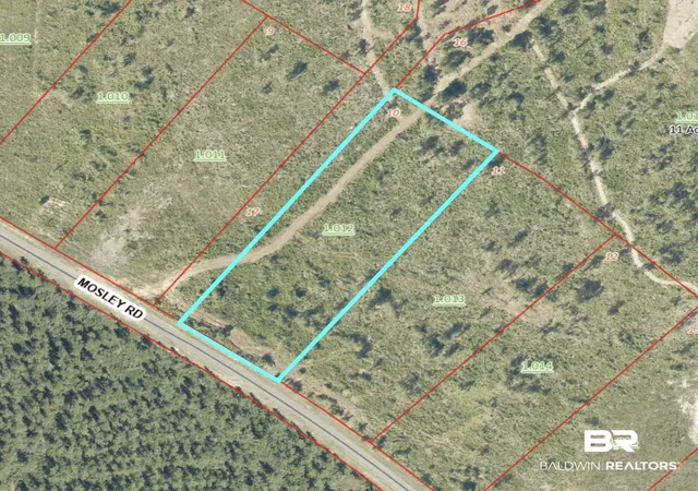 Land for sale at Mosley Rd, Stapleton, AL 36578 | MLS# 399044
