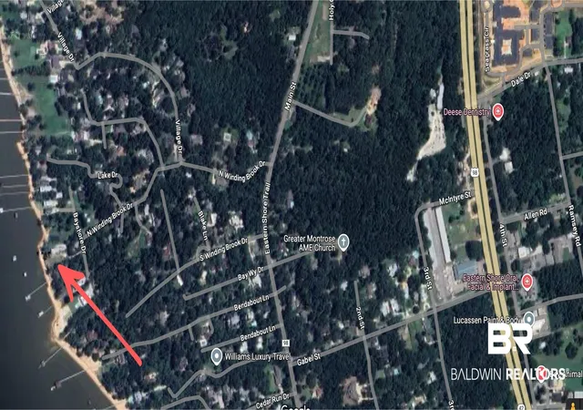 Photo 2 of Land for sale at 24197 Bay Shore Dr, Daphne, AL 36526 | MLS# 374837 | Listing updated on 2026-07-24