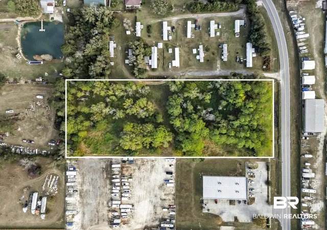 Photo 2 of Land for sale at 9967 County Rd 83, Elberta, AL 36530 | MLS# 388783 | Listing updated on 2026-09-08