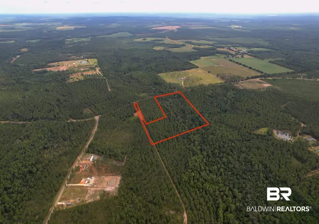 Photo 3 of Land for sale at 0 Dry Branch Ln, Robertsdale, AL 36567 | MLS# 399365 | Listing updated on 2026-08-02
