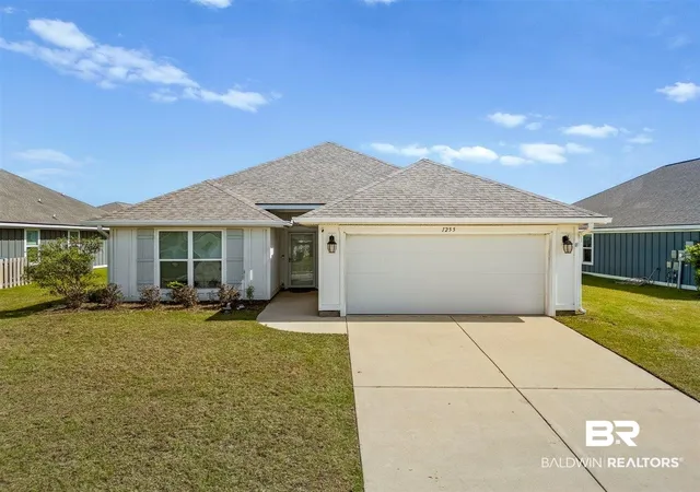 Photo 1 of Single family home for sale at 1255 Caper Ave, Foley, AL 36535 | MLS# 398849 | Listing updated on 2026-09-11
