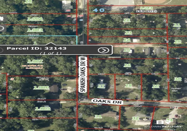 Photo 1 of Land for sale at 0 Spanish Oaks Dr, Spanish Fort, AL 36527 | MLS# 409010 | Listing updated on 2026-09-01