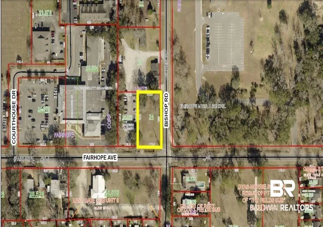 Photo 1 of Land for sale at 8477 Fairhope Ave, Fairhope, AL 36532 | MLS# 377613 | Listing updated on 2026-07-30