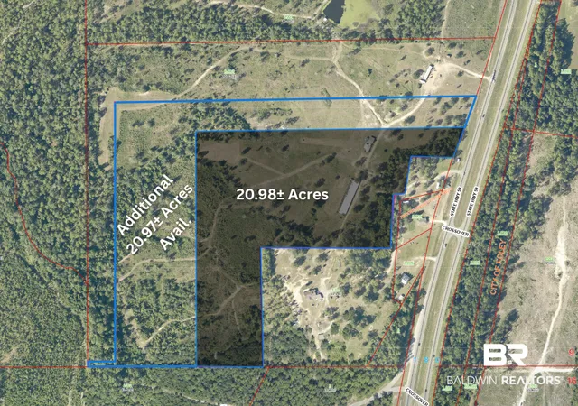 Photo 3 of Land for sale at 39207 1 Street Hwy 59, Bay Minette, AL 36507 | MLS# 406541 | Listing updated on 2026-08-21