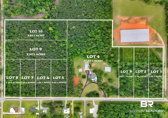 Photo 1 of Land for sale at 43359 Pine Grv Rd #2, Bay Minette, AL 36507 | MLS# 407374 | Listing updated on 2026-08-11