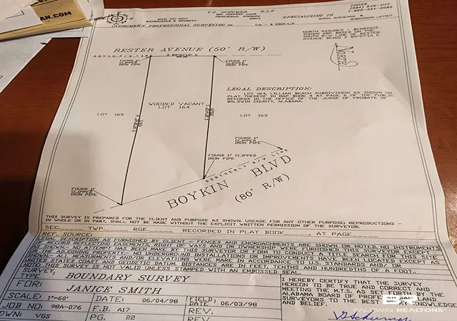Photo 3 of Land for sale at 0 Rester Ave, Lillian, AL 36549 | MLS# 390696 | Listing updated on 2026-08-04