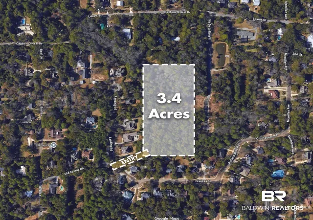 Photo 2 of Land for sale at 0 Old County Rd, Daphne, AL 36526 | MLS# 387655 | Listing updated on 2026-09-23