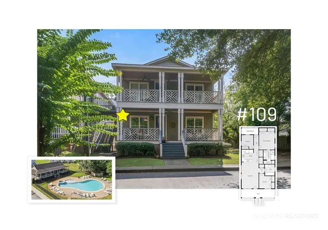 Photo 1 of Townhouse for sale at 25806 Pollard Road #APT 109, Daphne, AL 36526 | MLS# 409817 | Listing updated on 2026-08-31
