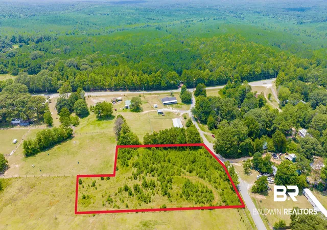 Photo 3 of Land for sale at 0 Raymond Melton Rd, Stapleton, AL 36578 | MLS# 400093 | Listing updated on 2026-08-02
