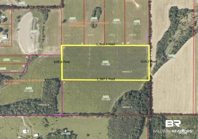 Photo 1 of Land for sale at E Old Brady Rd, Bay Minette, AL 36507 | MLS# 393100 | Listing updated on 2026-08-11