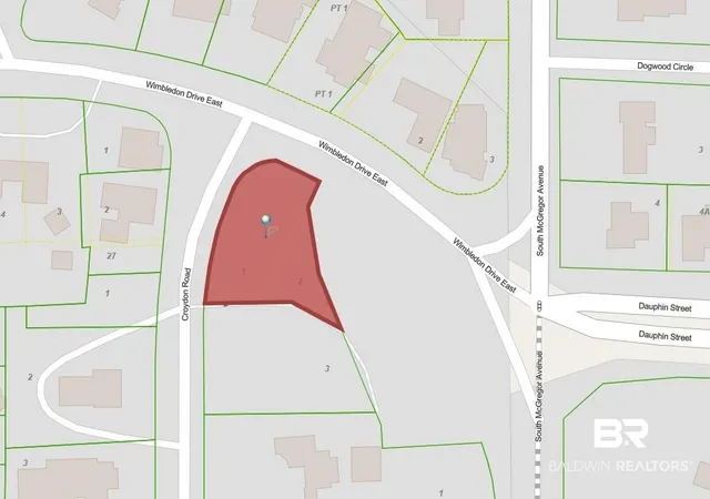 Photo 2 of Land for sale at 0 Croydon Rd, Mobile, AL 36608 | MLS# 398300 | Listing updated on 2026-08-02