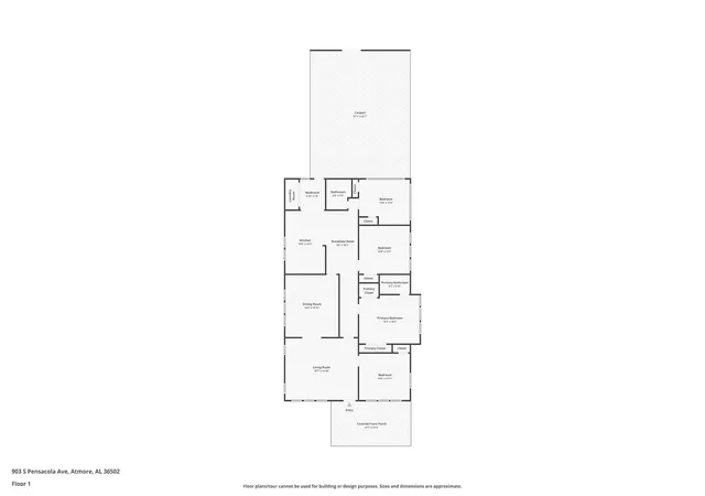 54th image of 903 S Pensacola Ave, Atmore, AL 36502 | MLS# 398390